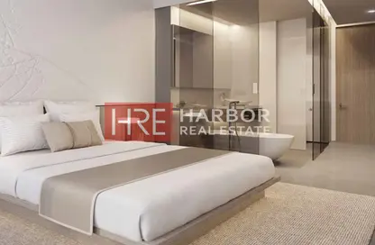 Room / Bedroom image for: Hotel  and  Hotel Apartment - 1 Bathroom for sale in Ciel Tower - Dubai Marina - Dubai, Image 1