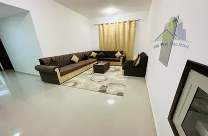 Living Room image for: Apartment - 2 Bedrooms - 2 Bathrooms for rent in Al Naemiya Tower 1 - Al Naemiya Towers - Al Nuaimiya - Ajman, Image 1
