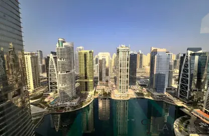 Office Space - Studio - 2 Bathrooms for sale in Gold Tower (Au Tower) - JLT Cluster I - Jumeirah Lake Towers - Dubai
