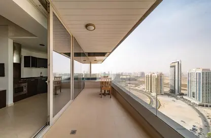 Apartment - Studio - 1 Bathroom for rent in The Matrix - Dubai Sports City - Dubai
