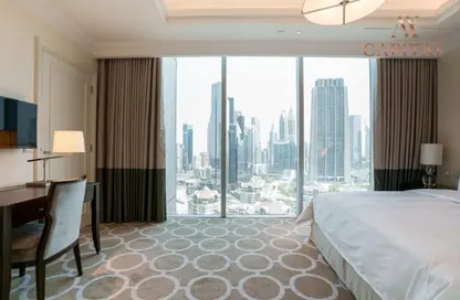صورة لـ غرفة- غرفة النوم شقة - غرفة نوم - 2 حمامات للبيع في جادة كمبينسكي - دبي وسط المدينة - دبي ، صورة رقم 1