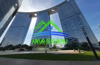 Apartment - 1 Bedroom - 2 Bathrooms for rent in The Gate Tower 1 - Shams Abu Dhabi - Al Reem Island - Abu Dhabi