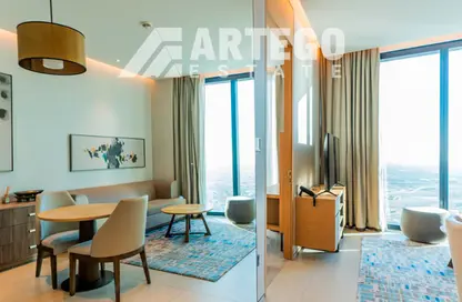Apartment - 1 Bedroom - 1 Bathroom for rent in Jumeirah Gate Tower 2 - The Address Jumeirah Resort and Spa - Jumeirah Beach Residence - Dubai