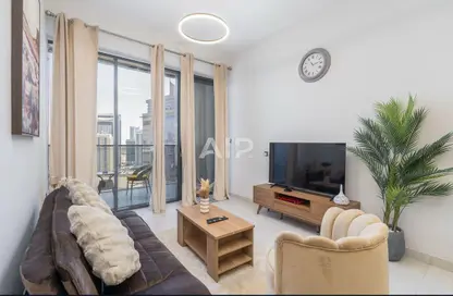 Apartment - 1 Bedroom - 2 Bathrooms for rent in Amal Tower - Dubai Sports City - Dubai