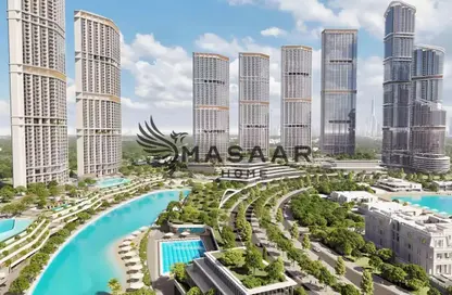 Apartment - 1 Bedroom - 2 Bathrooms for sale in 350 Riverside Crescent - Sobha Hartland II - Bukadra - Dubai