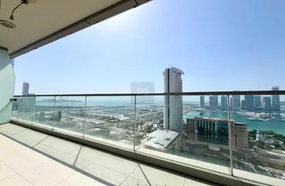 شقة - 3 غرف نوم - 5 حمامات للايجار في أوشن هايتس - دبي مارينا - دبي