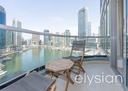 Balcony image for: Apartment - 1 bedroom - 2 bathrooms for rent in The Point - Dubai Marina - Dubai, Image 1