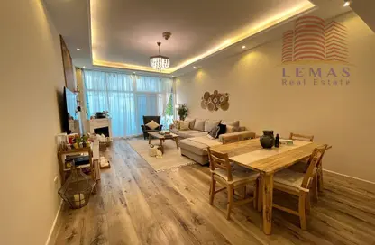 Living / Dining Room image for: Apartment - 2 Bedrooms - 3 Bathrooms for sale in Ajman One Tower 9 - Ajman One - Ajman Downtown - Ajman, Image 1
