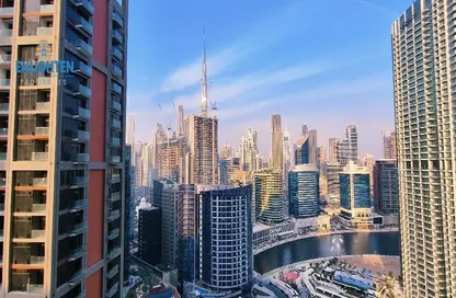 Apartment - Studio - 1 Bathroom for rent in Peninsula One - Peninsula - Business Bay - Dubai