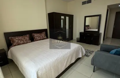 Apartment - 2 Bedrooms - 2 Bathrooms for rent in Orient Tower 1 - Orient Towers - Al Bustan - Ajman