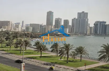 Office Space - Studio - 2 Bathrooms for rent in Al Majaz 1 - Al Majaz - Sharjah