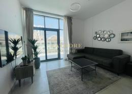 Living Room image for: Apartment - 1 bedroom - 2 bathrooms for rent in Pantheon Elysee II - Jumeirah Village Circle - Dubai, Image 1