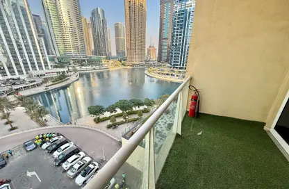 Apartment - Studio - 1 Bathroom for rent in Lake View Tower - JLT Cluster B - Jumeirah Lake Towers - Dubai