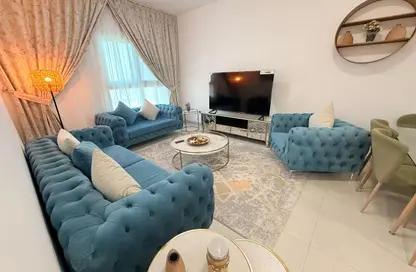 شقة - 2 غرف نوم - 2 حمامات للايجار في شارع التعاون الجديد - التعاون - الشارقة