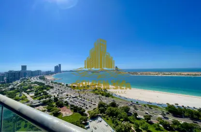 شقة - 3 غرف نوم - 4 حمامات للايجار في وايف تاور - شارع الكورنيش - أبوظبي