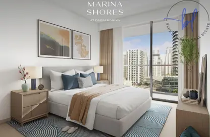 Apartment - 1 Bedroom - 1 Bathroom for sale in Marina Shores - Dubai Marina - Dubai