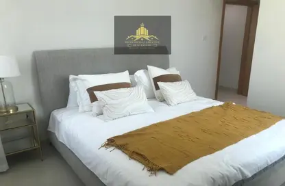 Room / Bedroom image for: Apartment - 2 Bedrooms - 2 Bathrooms for sale in Al Aamra Gardens - Al Amerah - Ajman, Image 1