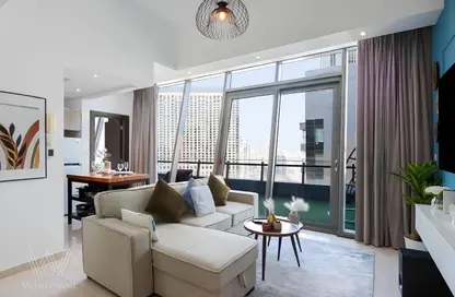 شقة - غرفة نوم - 2 حمامات للايجار في B برج سيلفرين - سيلفيرين - دبي مارينا - دبي شقة - غرفة نوم - 2 حمامات للايجار في B برج سيلفرين - سيلفيرين - دبي مارينا - دبي