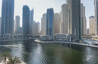 شقة - غرفة نوم - 2 حمامات للايجار في الأطلنطي - دبي مارينا - دبي