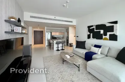 Apartment - 1 Bedroom - 1 Bathroom for rent in Marina Vista - EMAAR Beachfront - Dubai Harbour - Dubai