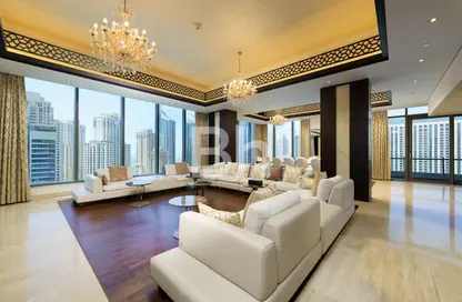 Apartment - 4 Bedrooms - 6 Bathrooms for rent in Silverene Tower A - Silverene - Dubai Marina - Dubai