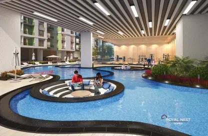 شقة - 2 غرف نوم - 2 حمامات للايجار في أوليفز ريزيدينس - المدينة الدولية - دبي