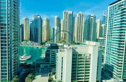 شقة - 2 غرف نوم - 3 حمامات للايجار في برج كاسكيد - دبي مارينا - دبي