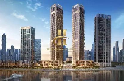 Apartment - 1 Bedroom - 2 Bathrooms for sale in Peninsula Four - Peninsula - Business Bay - Dubai