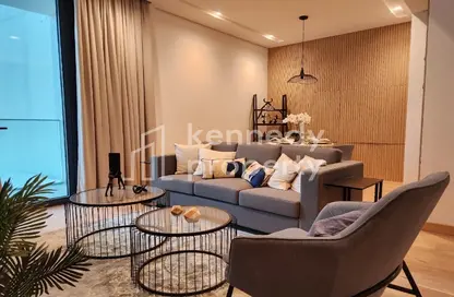 Living Room image for: Apartment - 1 Bedroom - 2 Bathrooms for sale in Reem Nine - Shams Abu Dhabi - Al Reem Island - Abu Dhabi, Image 1