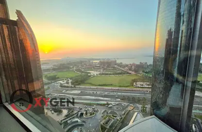 شقة - غرفة نوم - 2 حمامات للايجار في 2 برج الاتحاد - أبراج الاتحاد - شارع الكورنيش - أبوظبي