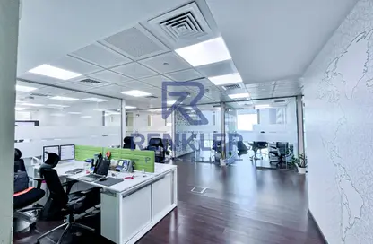 Office Space - Studio - 1 Bathroom for rent in Indigo Icon - JLT Cluster F - Jumeirah Lake Towers - Dubai