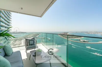 Apartment - 3 Bedrooms - 4 Bathrooms for rent in Beach Vista - EMAAR Beachfront - Dubai Harbour - Dubai