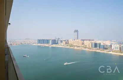 شقة - غرفة نوم - 1 حمام للايجار في جراند بلو تاور 1 - إعمار بيتشفرونت - دبي هاربور - دبي