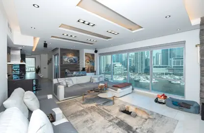Apartment - 3 Bedrooms - 5 Bathrooms for rent in Paloma Tower - Marina Promenade - Dubai Marina - Dubai