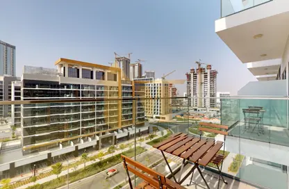 Apartment - Studio - 1 Bathroom for rent in AZIZI Riviera 46 - Meydan One - Meydan - Dubai