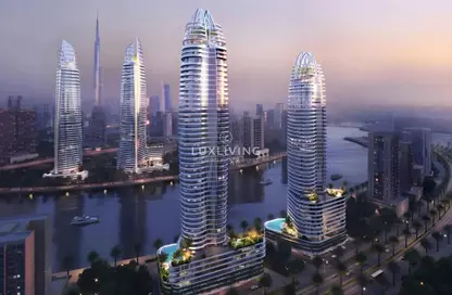 Apartment - Studio - 1 Bathroom for sale in Canal Crown 1 - Canal Crown - Business Bay - Dubai Apartment - Studio - 1 Bathroom for sale in Canal Crown 1 - Canal Crown - Business Bay - Dubai