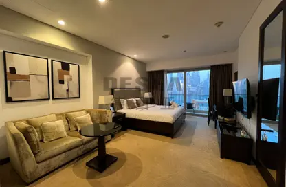 Apartment - Studio - 1 Bathroom for rent in JW Marriott Hotel Marina - Dubai Marina - Dubai