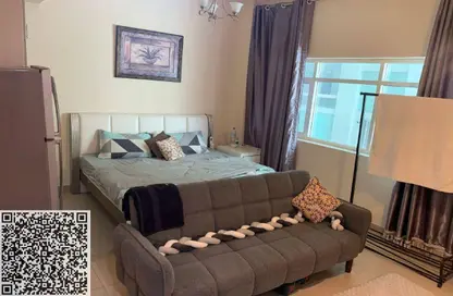 Apartment - Studio - 1 Bathroom for rent in Al Naemiya Tower 1 - Al Naemiya Towers - Al Nuaimiya - Ajman