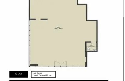 Shop - Studio - 1 Bathroom for sale in Lucky Royale Residence - Jumeirah Village Circle - Dubai