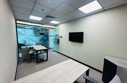 Office Space - Studio - 2 Bathrooms for rent in The Prime Tower - Business Bay - Dubai