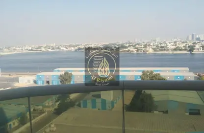 شقة - غرفة نوم - 2 حمامات للايجار في أورينت تاور 1 - أورينت تاور - البستان - عجمان