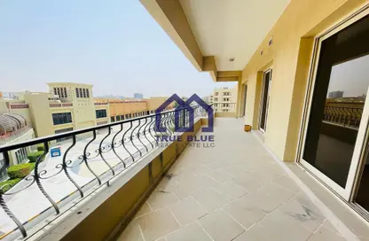 Balcony image for: Apartment - 1 Bedroom - 2 Bathrooms for sale in Golf Apartments - Al Hamra Village - Ras Al Khaimah, Image 1