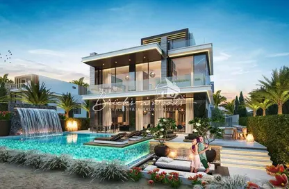 Outdoor House image for: Villa - 7 Bedrooms - 7 Bathrooms for sale in Venice - Damac Lagoons - Dubai, Image 1