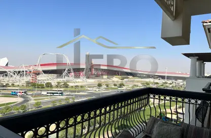 Balcony image for: Apartment - 2 Bedrooms - 2 Bathrooms for sale in Ansam - Yas Island - Abu Dhabi, Image 1