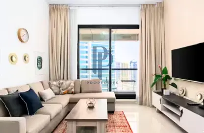 شقة - غرفة نوم - 1 حمام للايجار في برج إسكان - دبي مارينا - دبي