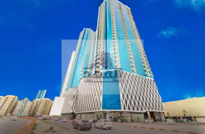 Apartment - 2 Bedrooms - 2 Bathrooms for rent in Oasis Tower - Al Rashidiya 1 - Al Rashidiya - Ajman