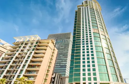 Outdoor Building image for: Apartment - 1 Bedroom - 2 Bathrooms for sale in RAK Tower - Marina Square - Al Reem Island - Abu Dhabi, Image 1