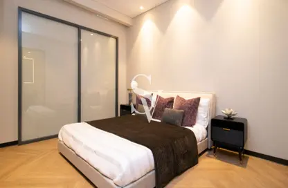 Room / Bedroom image for: Apartment - 3 Bedrooms - 4 Bathrooms for sale in Marquis Galleria - Arjan - Dubai, Image 1