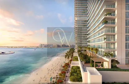 Apartment - 1 Bedroom - 1 Bathroom for sale in Seapoint - EMAAR Beachfront - Dubai Harbour - Dubai