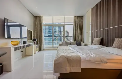 Apartment - Studio - 1 Bathroom for rent in Bay's Edge - Business Bay - Dubai